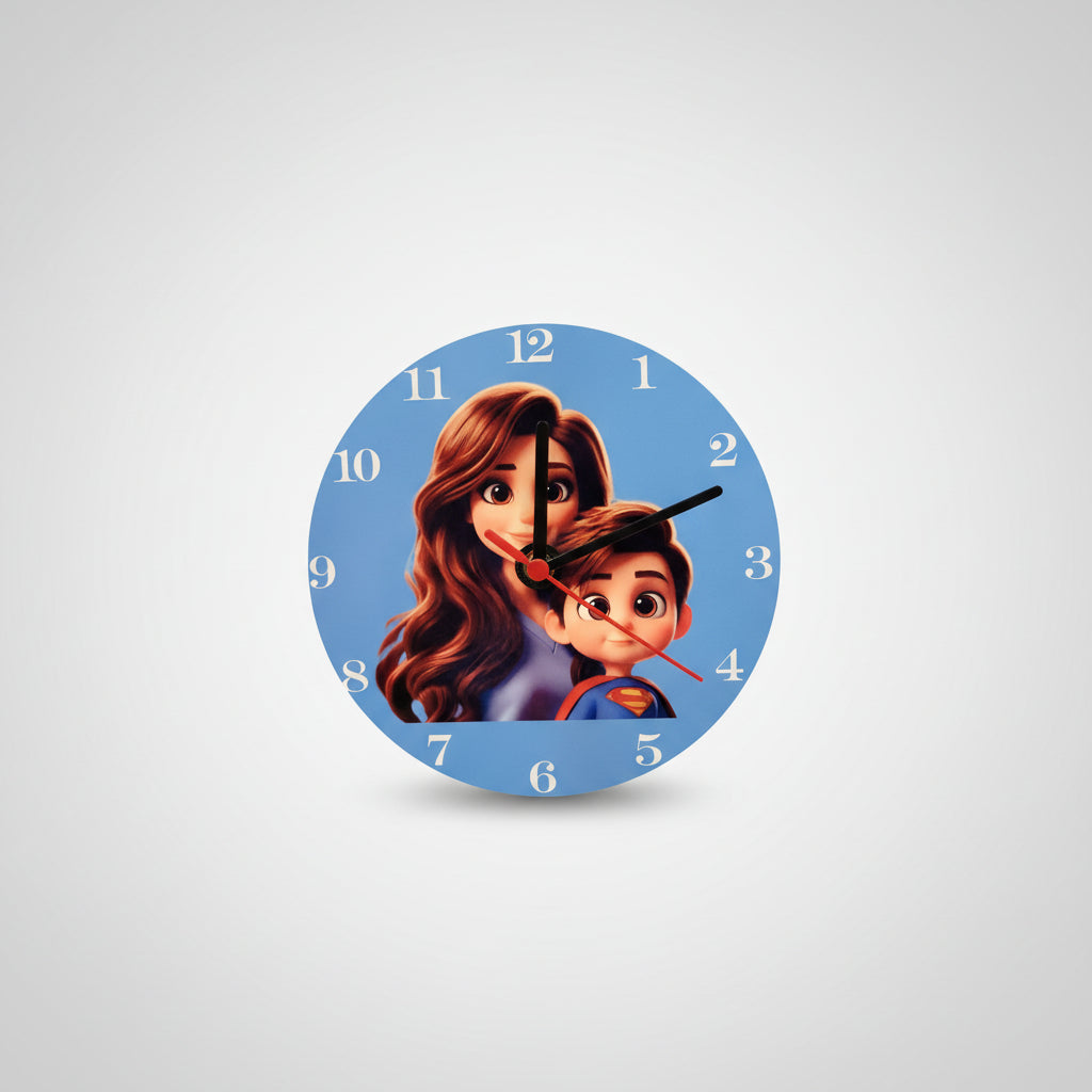 Reloj de pared personalizada