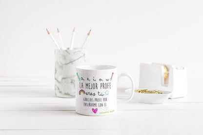 Taza profe Manzana